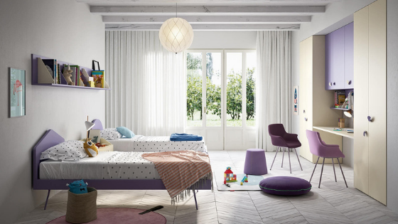 Immagine cameretta per bambini Nidi di Battistella presso Arredamenti Boagno Savona
